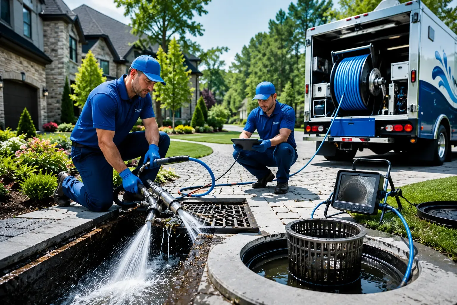 Local outdoor drain cleaning professionals in Port Republic, VA